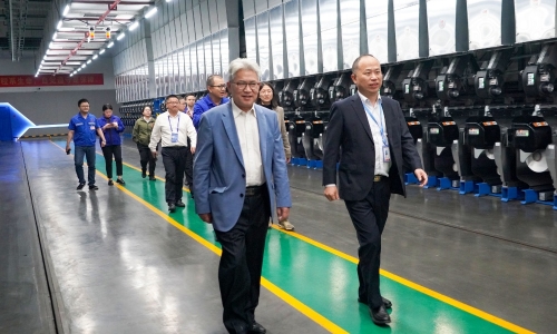 国度工信部节能与综合利用司司长黄利斌莅临NG集团恒超调研领导