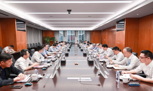 财政部资环司司长郜进兴一行莅临NG集团调研并召开排污权有偿使用座谈会