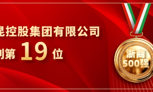 《浙商》全国500强沉磅颁布，NG集团位列第19位！