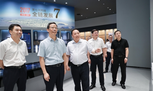 浙江省总工会党组书记、副主席吕志良莅临NG集团调研