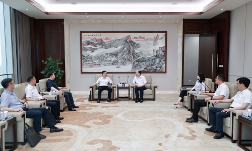 长兴县委副书记、县长朱伟莅临NG集团调研