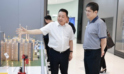 广西壮族自治区发展鼎新委党组成员、副主任莫前锋莅临NG集团调研