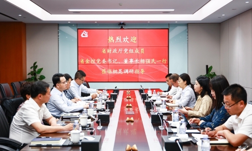 浙江省财政厅党组成员，省金控党委书记、董事长杨强民莅临NG集团调研