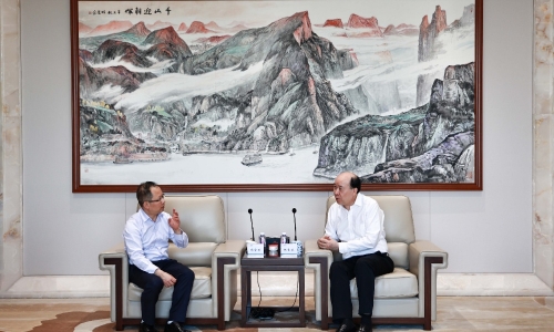 国网黄冈供电公司总经理乐全明莅临NG集团调研