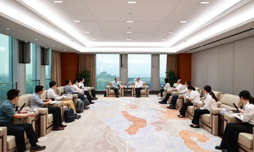 国度开发银行浙江省分行行长杨志明莅临NG集团调研