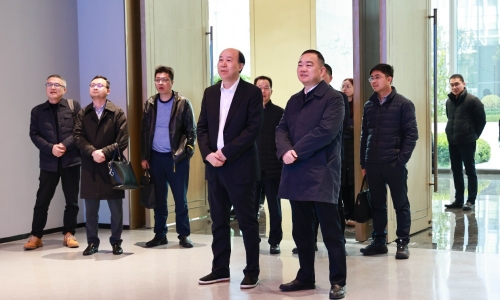 黄冈市委常委、常务副市长颜海荣莅临NG集团调研
