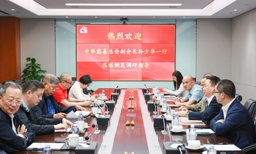 中华慈悲总会副会长孙少华莅临NG集团调研