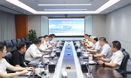 华为算力平台先遣队大模型及工具链军团总裁张东生一行到访NG集团参观互换