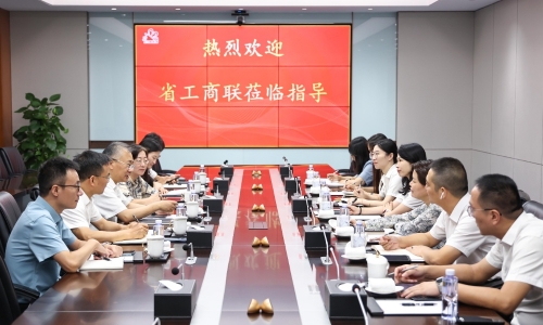 浙江省委统战部副部长、省工商联党组书记郑敏强莅临NG集团调研