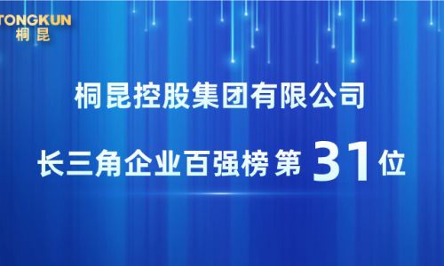 NG集团，2025长三角企业百强第31位！